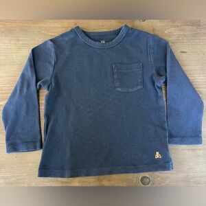 Gap Boys Navy Long Sleeved T-Shirt Size 3